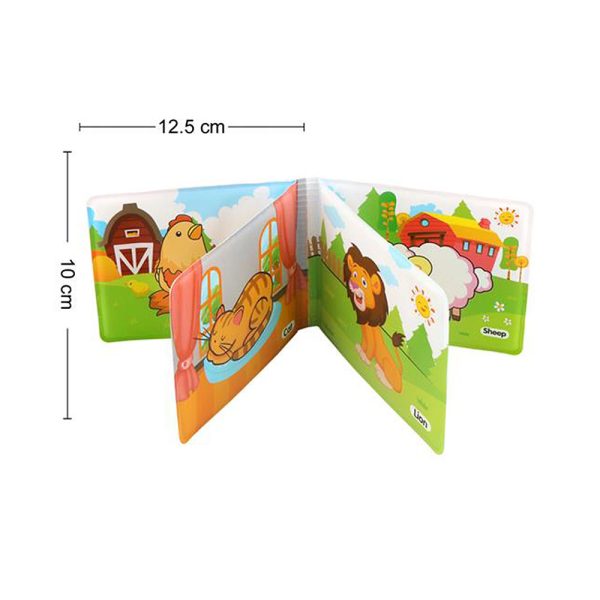 Baby knjiga za kupanje – mekana edukativna knjiga za djecu