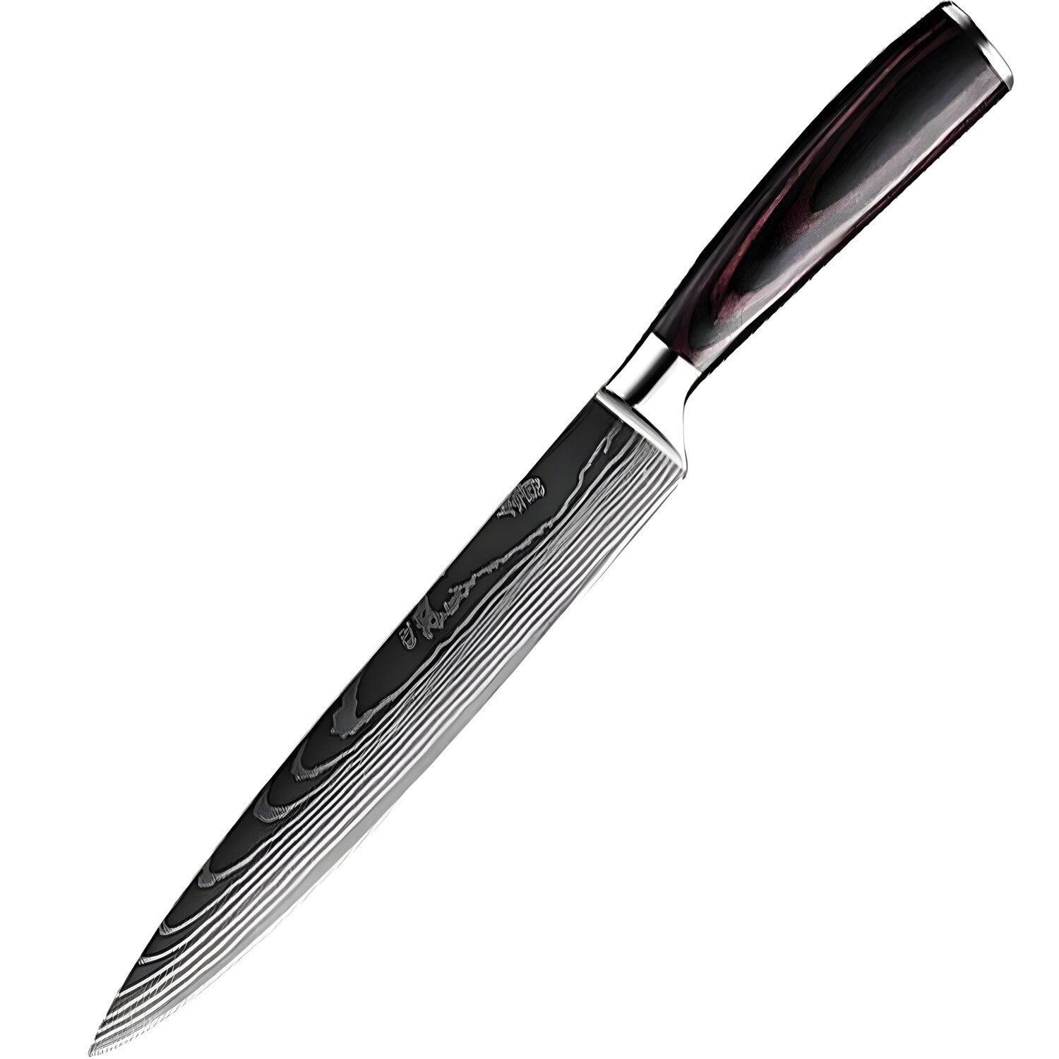 Kuhinjski nož BL-38113 - Slicer / Crna / Smeđa KP38113
