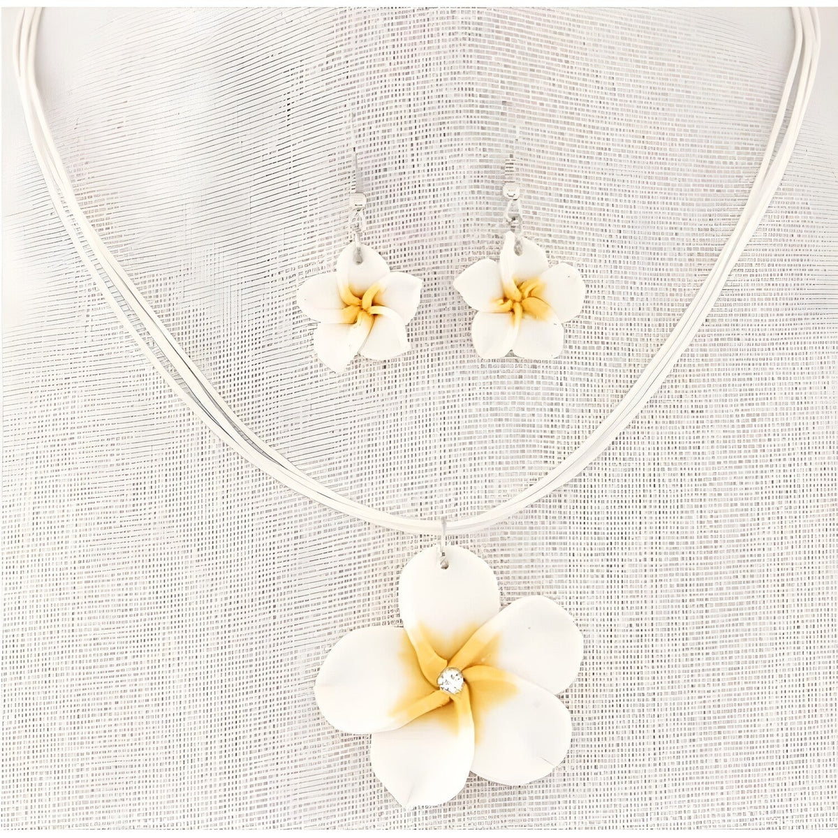 Set Bohemian Flower - Bijela