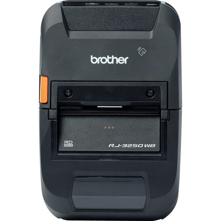 Brother RJ3250WBL pisač za naljepnice Izravno toplinski 203 x 203 DPI 127 mm/s Bežično Ethernet LAN veza Wi-Fi Bluetooth