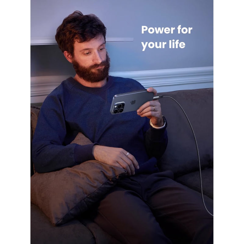 UGREEN US567 USB-C na USB-C kabel 60W 3A 1m sivi