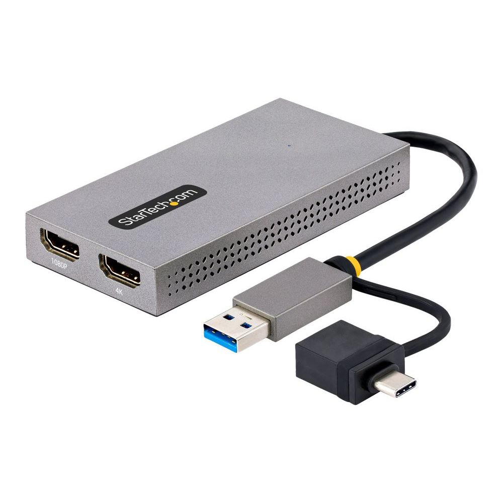 StarTech.com 107B-USB-HDMI USB grafički prilagodnik 3840 x 2160 pikseli Sivo
