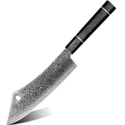 Damaskasti kuhinjski nož TS-37454 - Cleaver / Crna KP37454