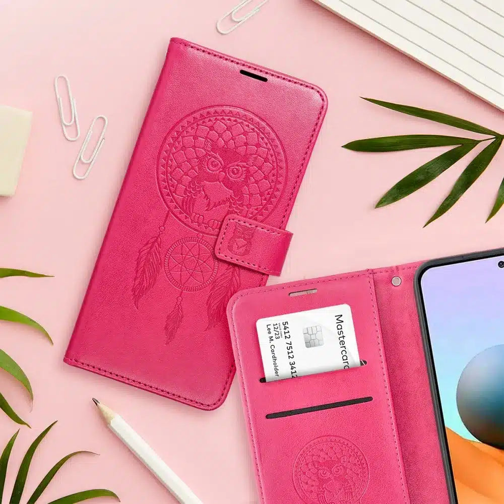 MEZZO Book case za SAMSUNG GALAXY A13 4G dream catcher magenta