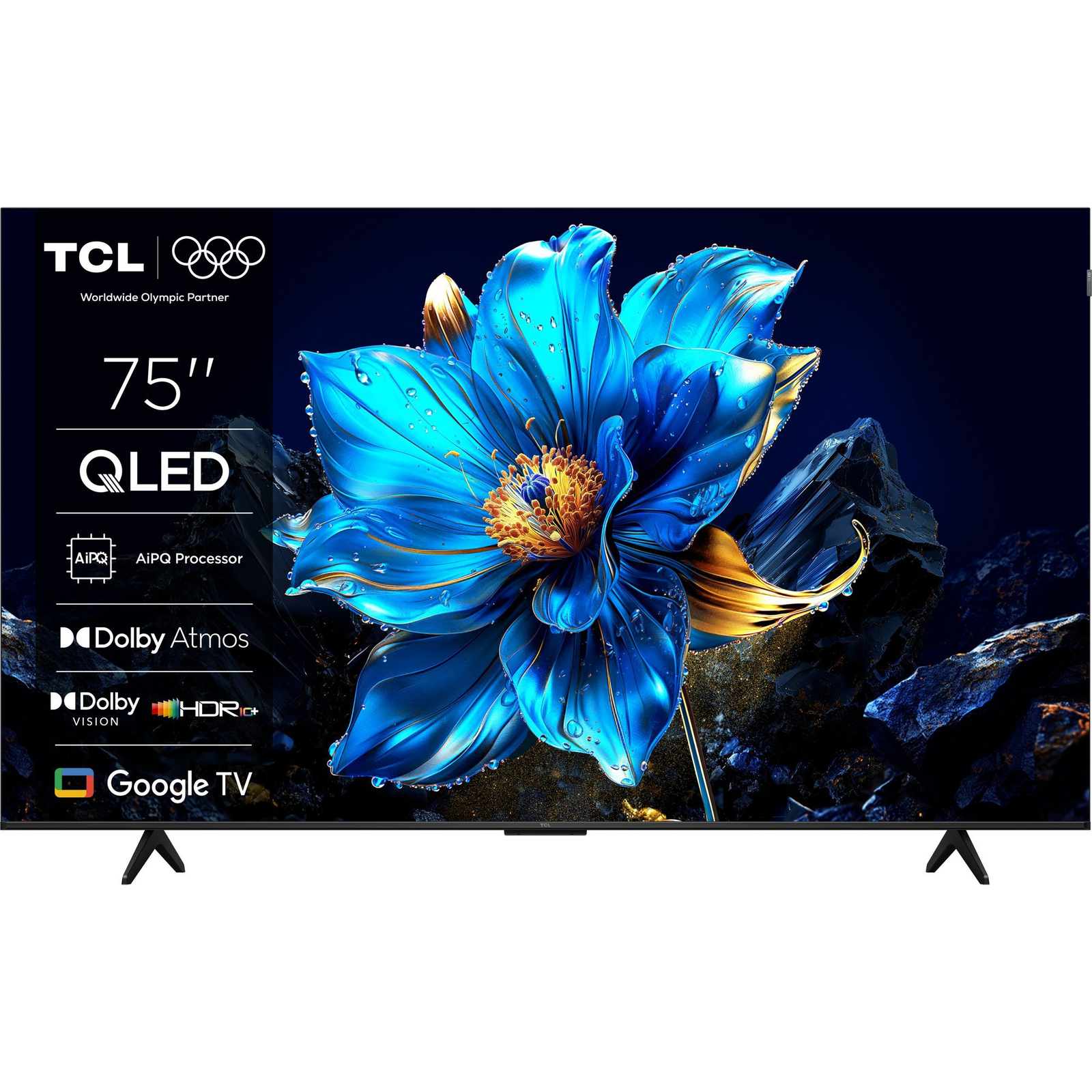 TCL P7K 75P7K LED televizor 190,5 cm (75") 4K Ultra HD Pametni televizor Wi-Fi Metalno 450 cd/m²