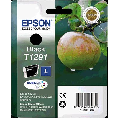 Epson Apple T1291 spremnik s tintom 1 kom Original Crno