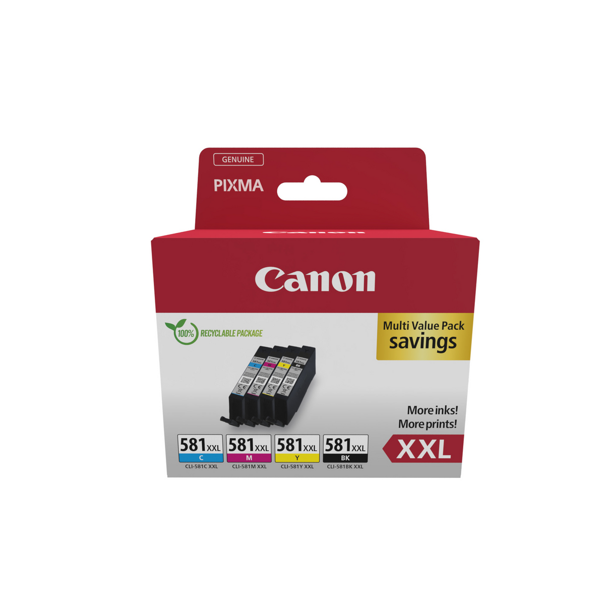 Canon 1998C007 spremnik s tintom 4 kom Original Crno, Plavo, Magenta, Žuto