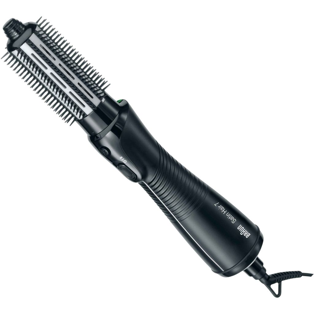 Braun Satin Hair 7 AS 720 Četka s vrućim zrakom Paralelni ATA Crno, Srebro 700 W 2 m