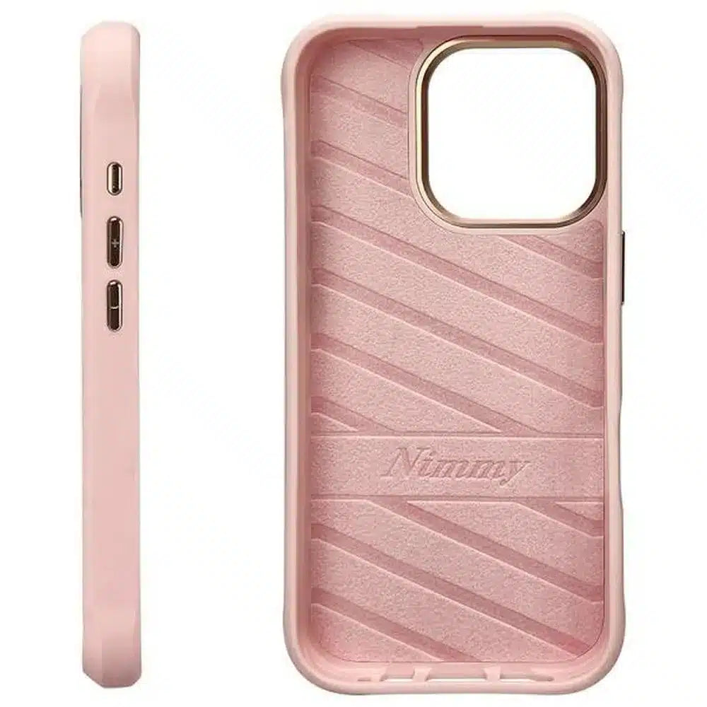 NIMMY GLASSES COOL CAT maskica za iPhone 16 Pro pink