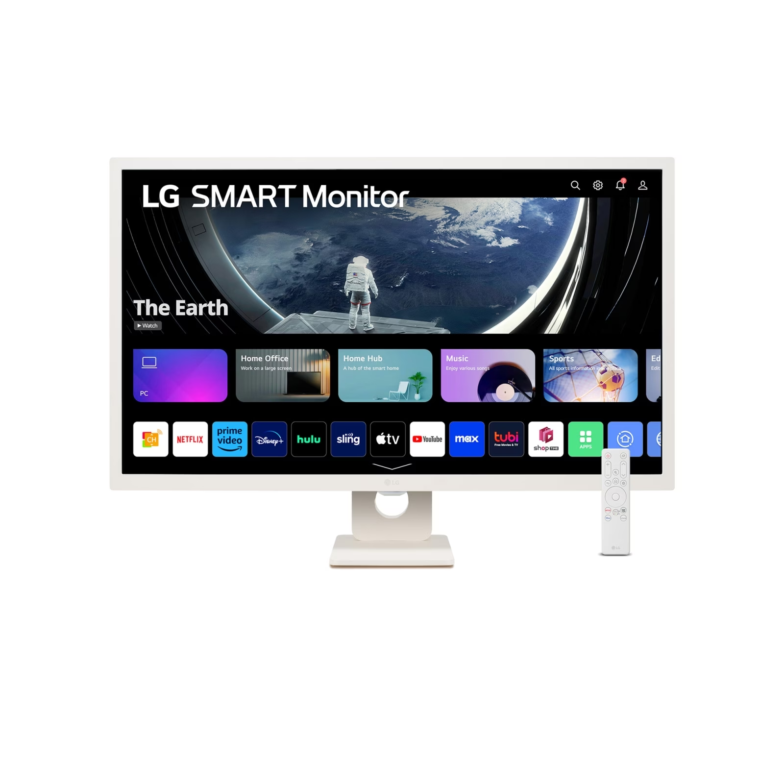 LG Smart 32SR50F-W.AEU računalni monitor 80 cm (31.5") 1920 x 1080 pikseli Full HD LED Bijelo