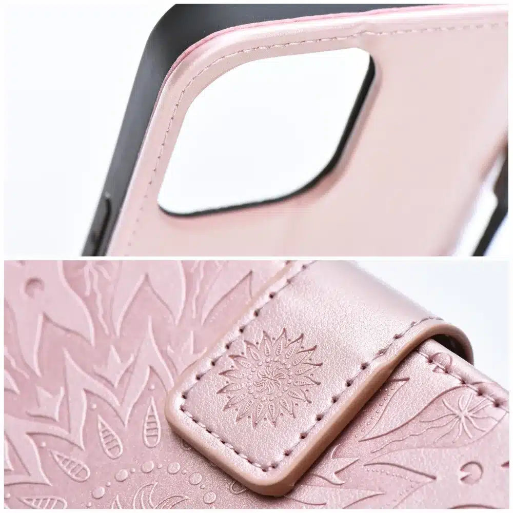 MEZZO Book case preklopna torbica za SAMSUNG GALAXY A13 4G mandala rose gold