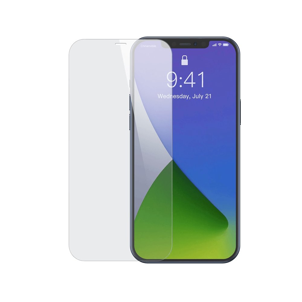 Baseus 2x 0,3 mm kaljeno staklo iPhone 12 Pro Max Prozirno
