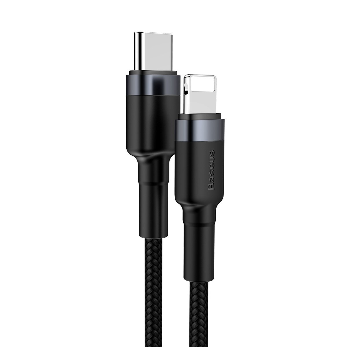Baseus Cafule kabel Type-C na iPhone PD 18W 1m siva+crna