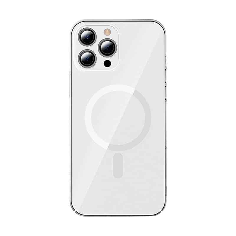 Baseus Crystal Magnetic Case za iPhone 13 Pro Max (prozirna)