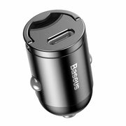 Baseus Tiny Star Mini PPS punjač za automobil Type-C priključak 30 W sivi