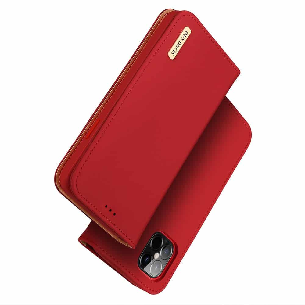 DUX DUCIS Wish Bookcase futrola od prave kože za iPhone 12 Pro Max