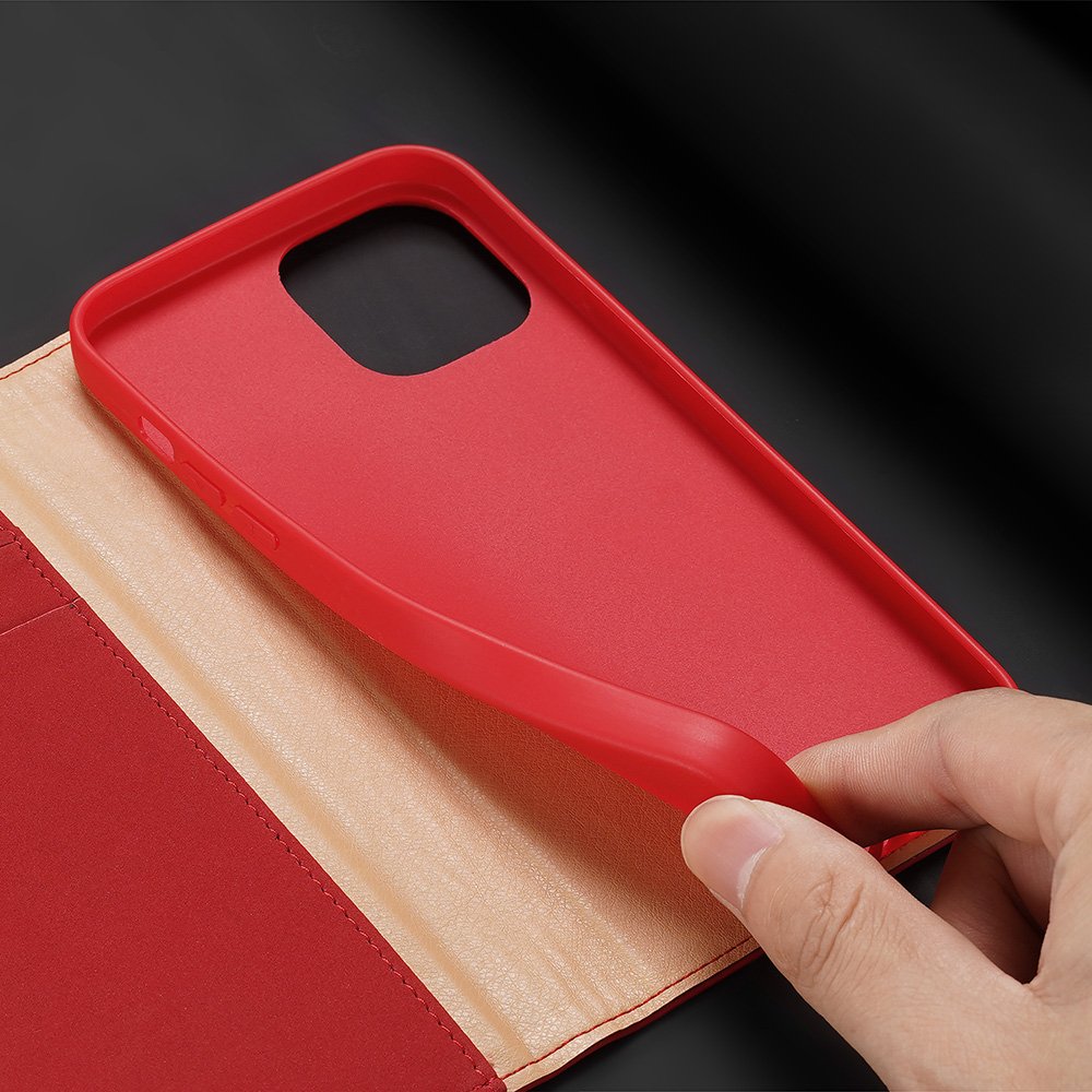 DUX DUCIS Wish Bookcase futrola od prave kože za iPhone 12 Pro Max