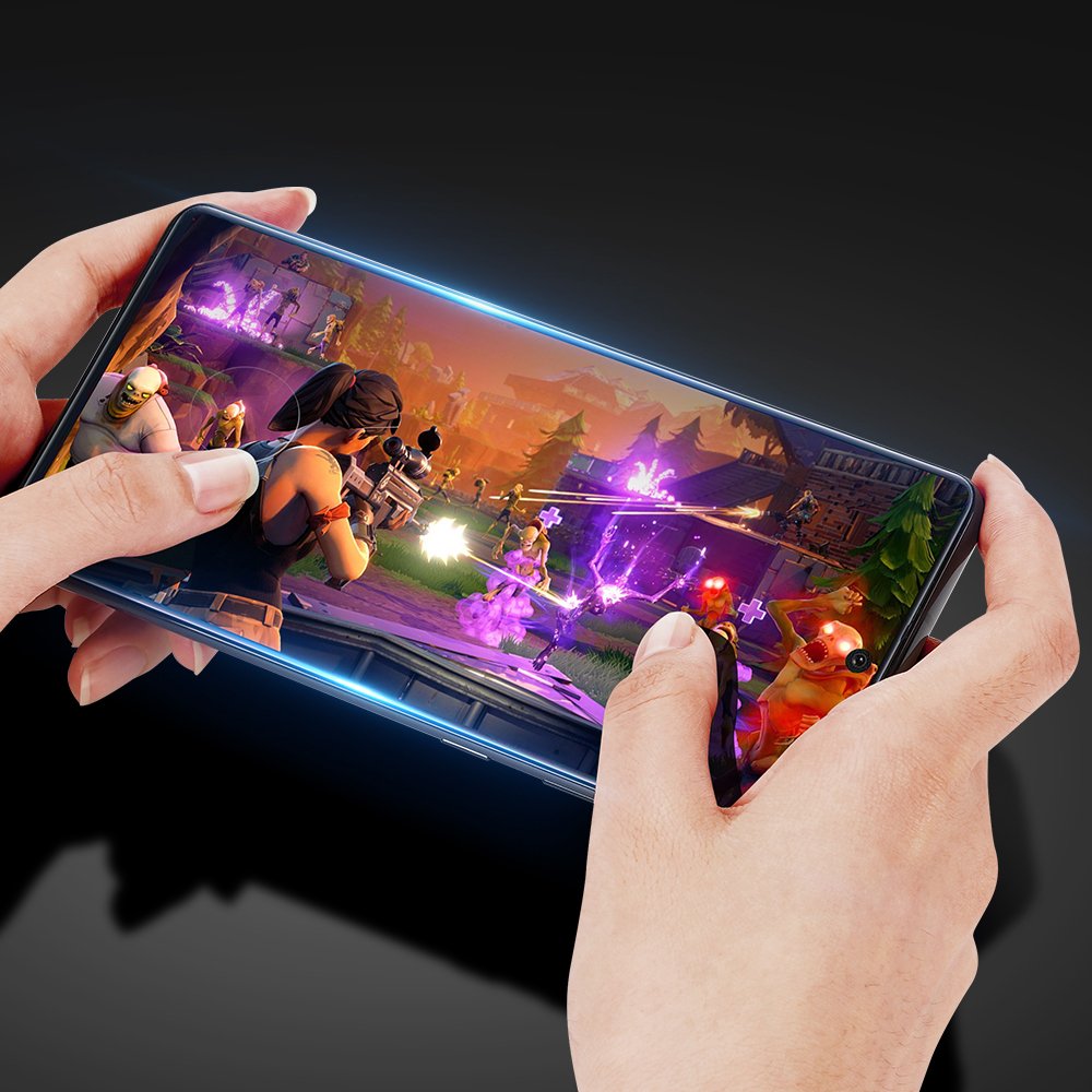 Dux Ducis 3D zakrivljeno staklo Zaštita zaslona s okvirom za Samsung Galaxy S20 Ultra