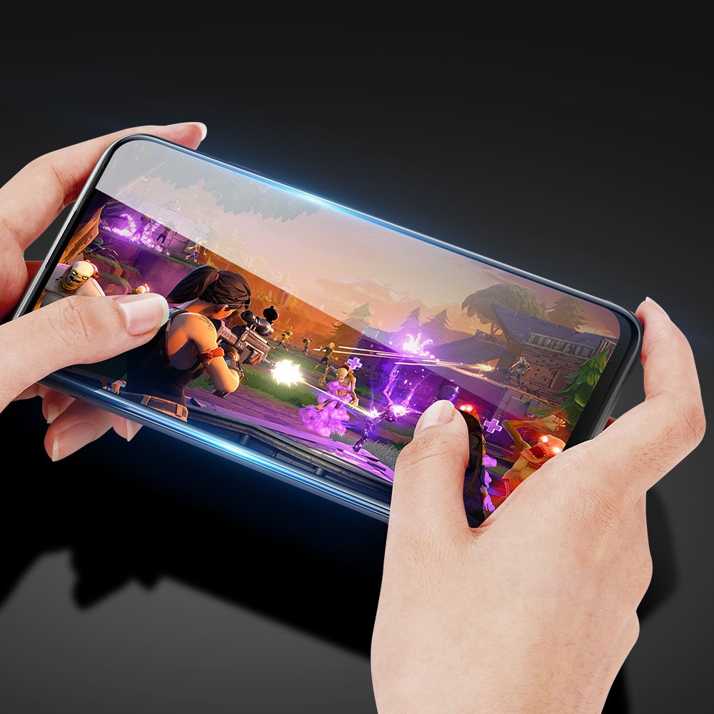 Dux Ducis 9D zaštitno staklo od kaljenog stakla puna pokrivenost s okvirom za Huawei P40 Lite E