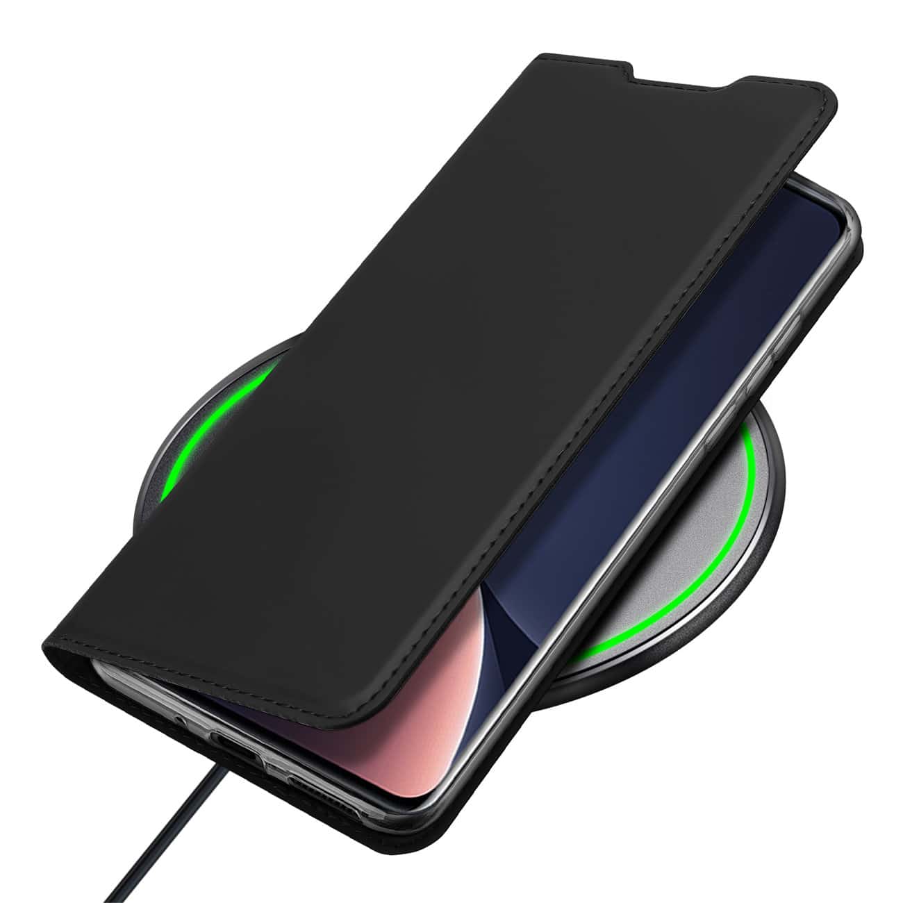 DUX DUCIS SKIN PRO PREKLOPNA FUTROLA ZA XIAOMI 12 PRO CRNA