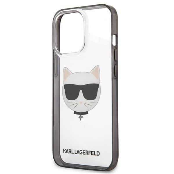 Karl Lagerfeld maska za iPhone 13 Pro Transparent Iconic Choupette