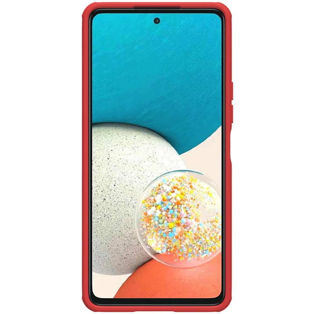Nillkin Super Frosted Shield Pro izdržljiva maska za Samsung Galaxy A53 5G crvena