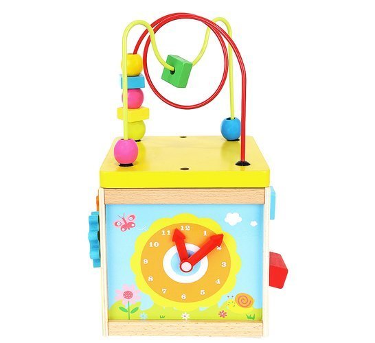 Edukativna drvena kocka "Kobi"