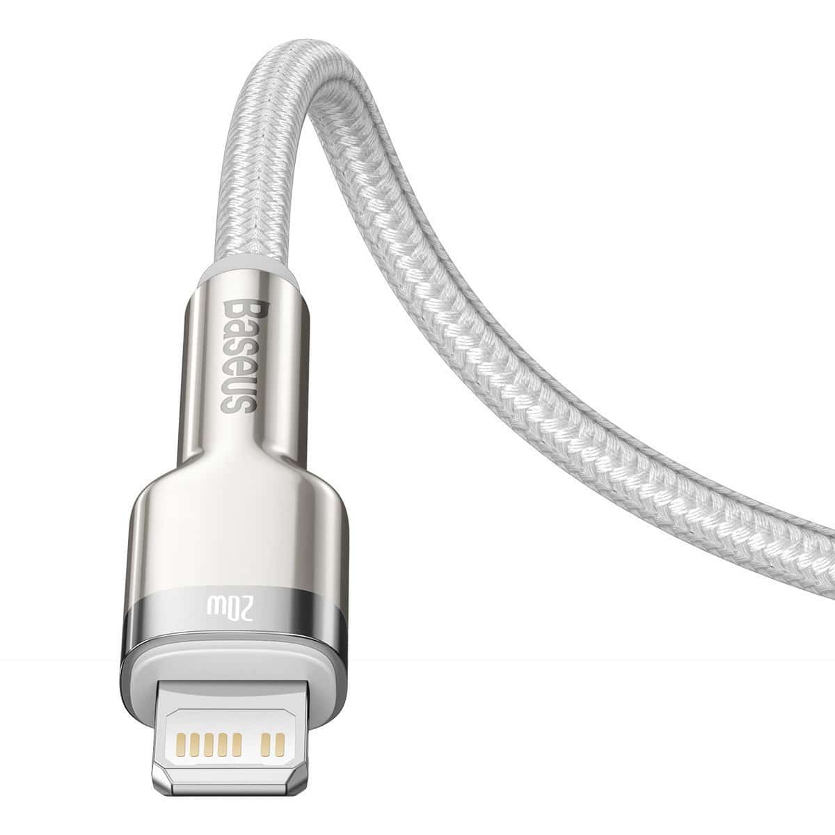 USB-C kabel za Lightning Baseus Cafule PD 20W 2m (bijeli)