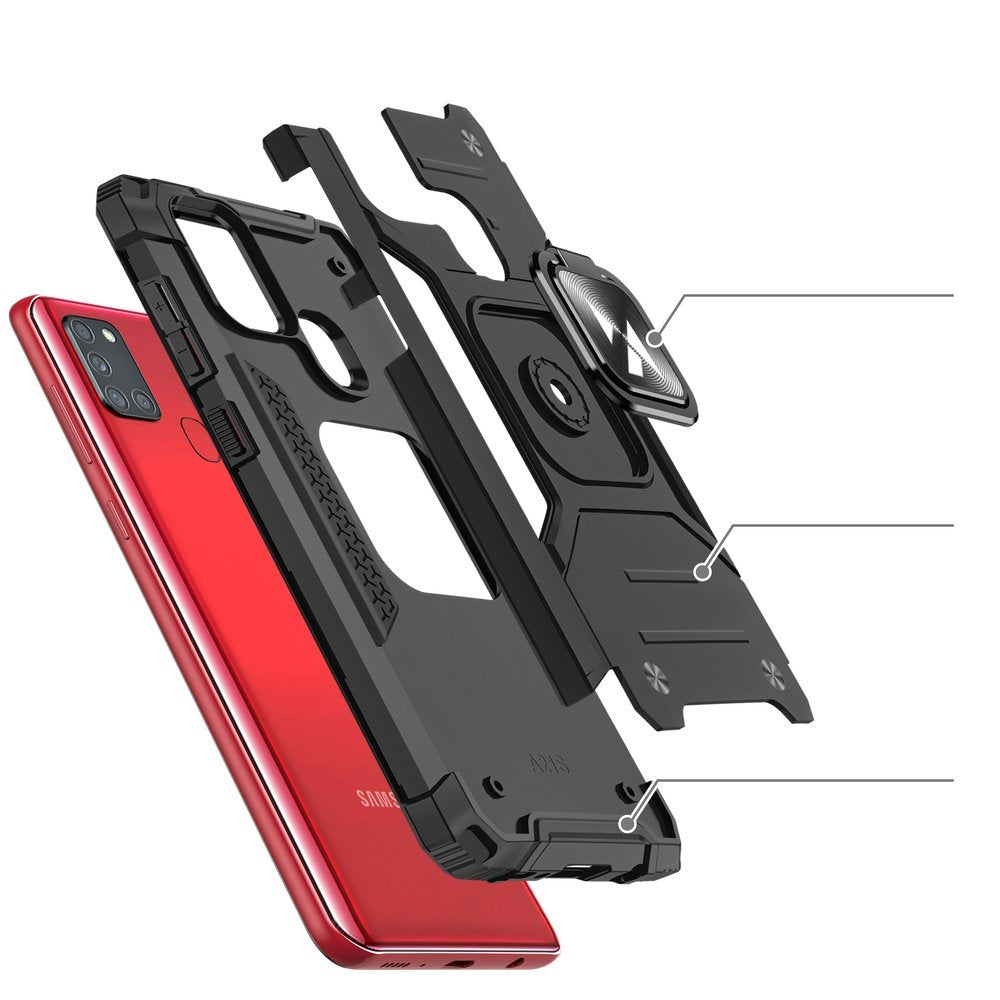Wozinsky Ring Armor Case maskica za Samsung Galaxy A21 S