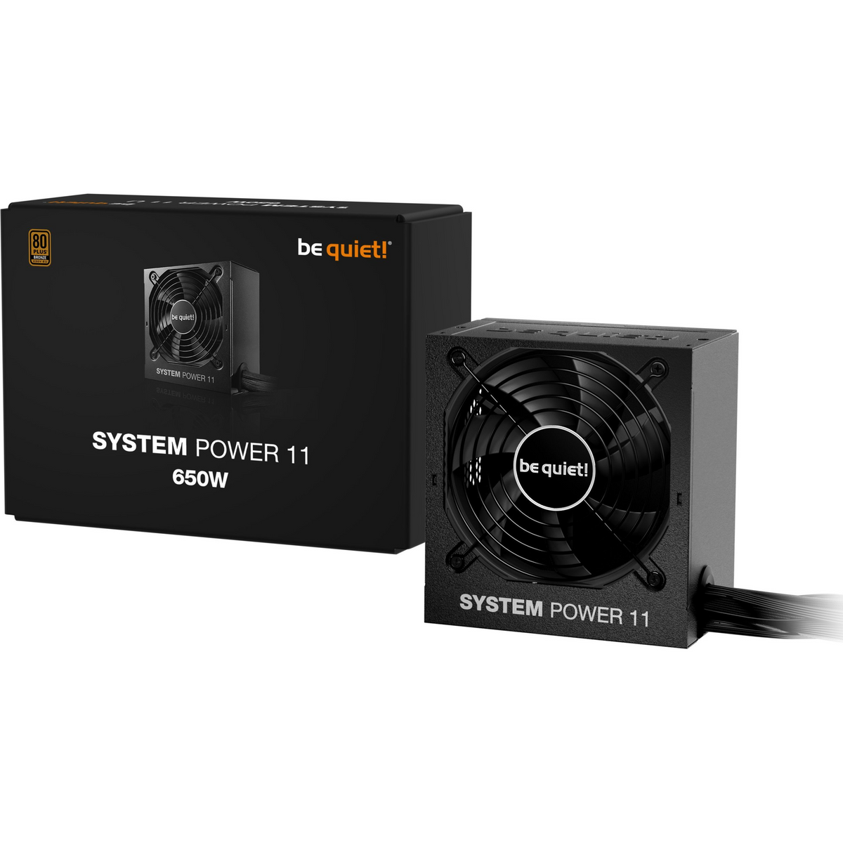 be quiet! System Power 11 650W jedinica za napajanje 20+4 pin ATX ATX Crno