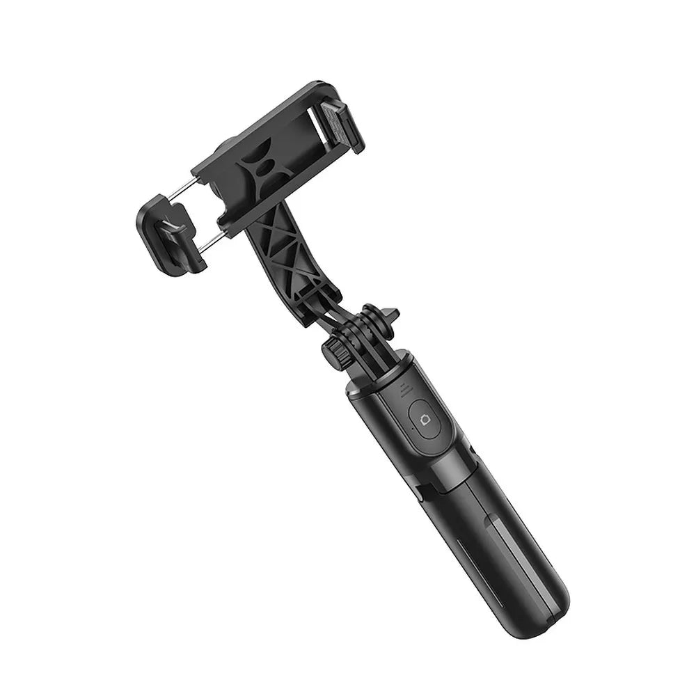 HOCO selfie stick s bežičnim daljinskim upravljačem i stativom K17 crni