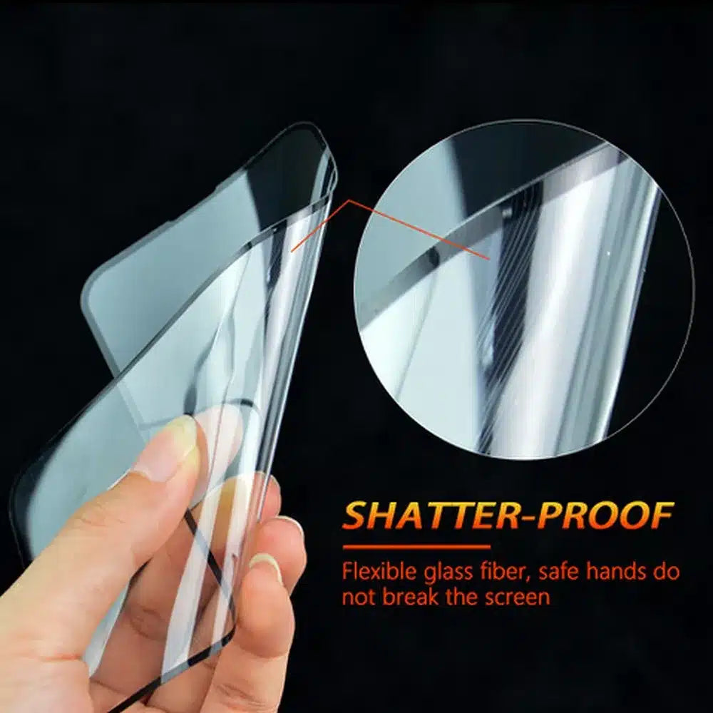 Bestsuit Flexible 5D Full Glue hibridno staklo za Samsung Galaxy A54 5G crno