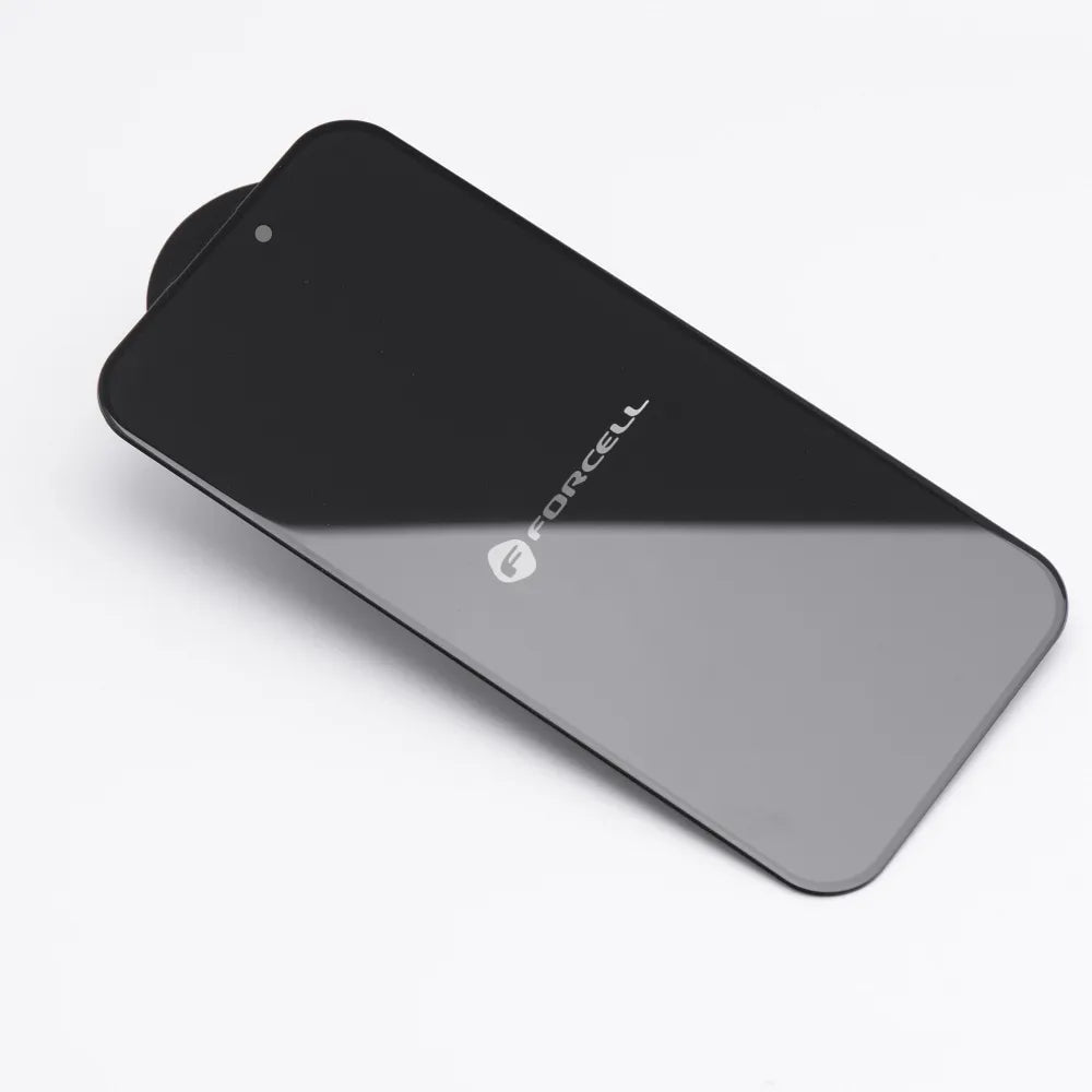 Kaljeno staklo Forcell Privacy Glass Anti-spy za iPhone 16 Plus crno