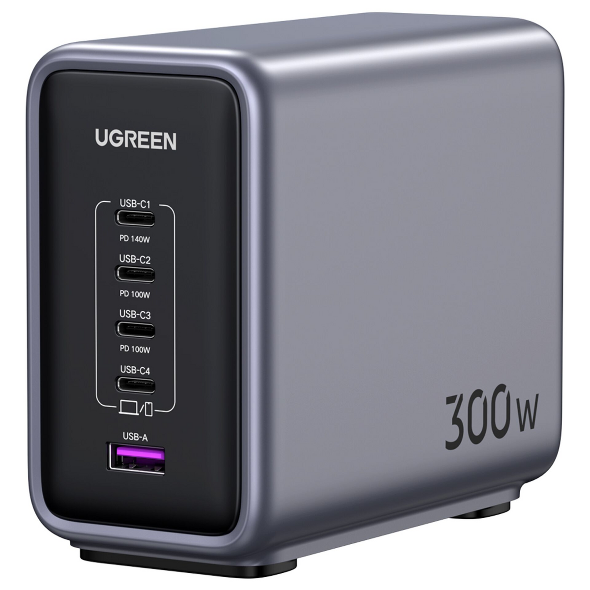 Ugreen 90903B punjač za mobitel Univerzalno Crno, Sivo AC Brzo punjenje U zatvorenom