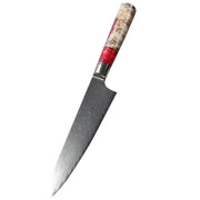 Damaskasti kuhinjski nož HA-35095 - Big Chef / Crvena KP35095