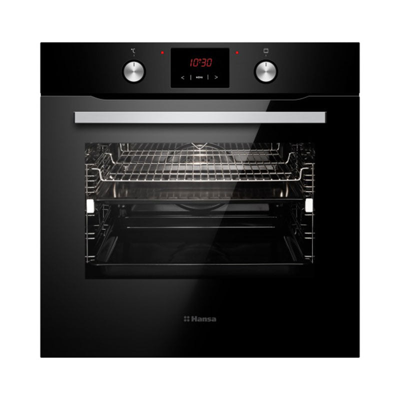 Hansa ugradbena pećnica BOESS694001, crna, parna pećnica - soft steam