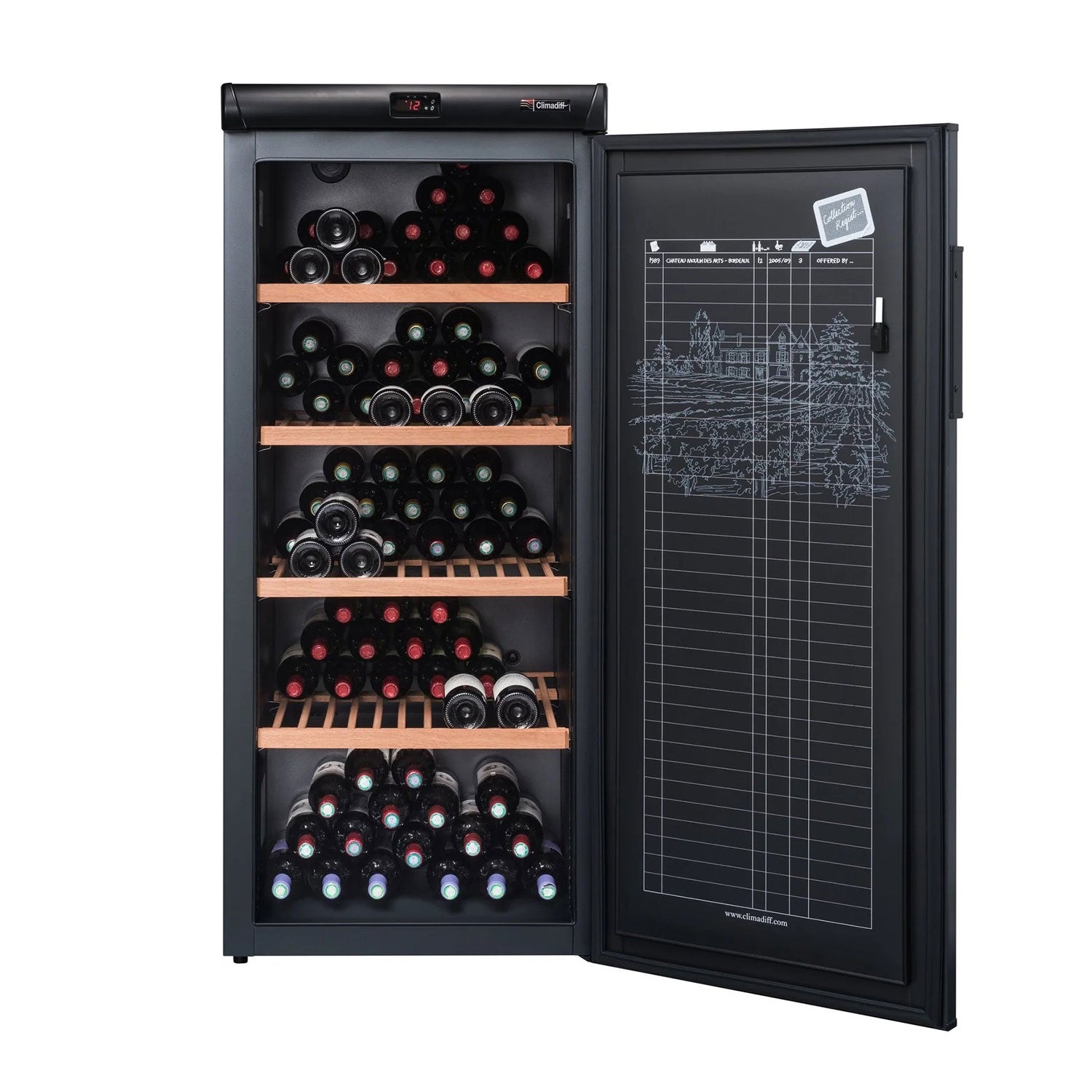 Hladnjak za vino Climadiff RESERVE 185