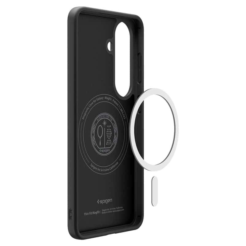 Spigen Thin Fit maska s MagSafeom za Samsung Galaxy S26 crna ACS11396