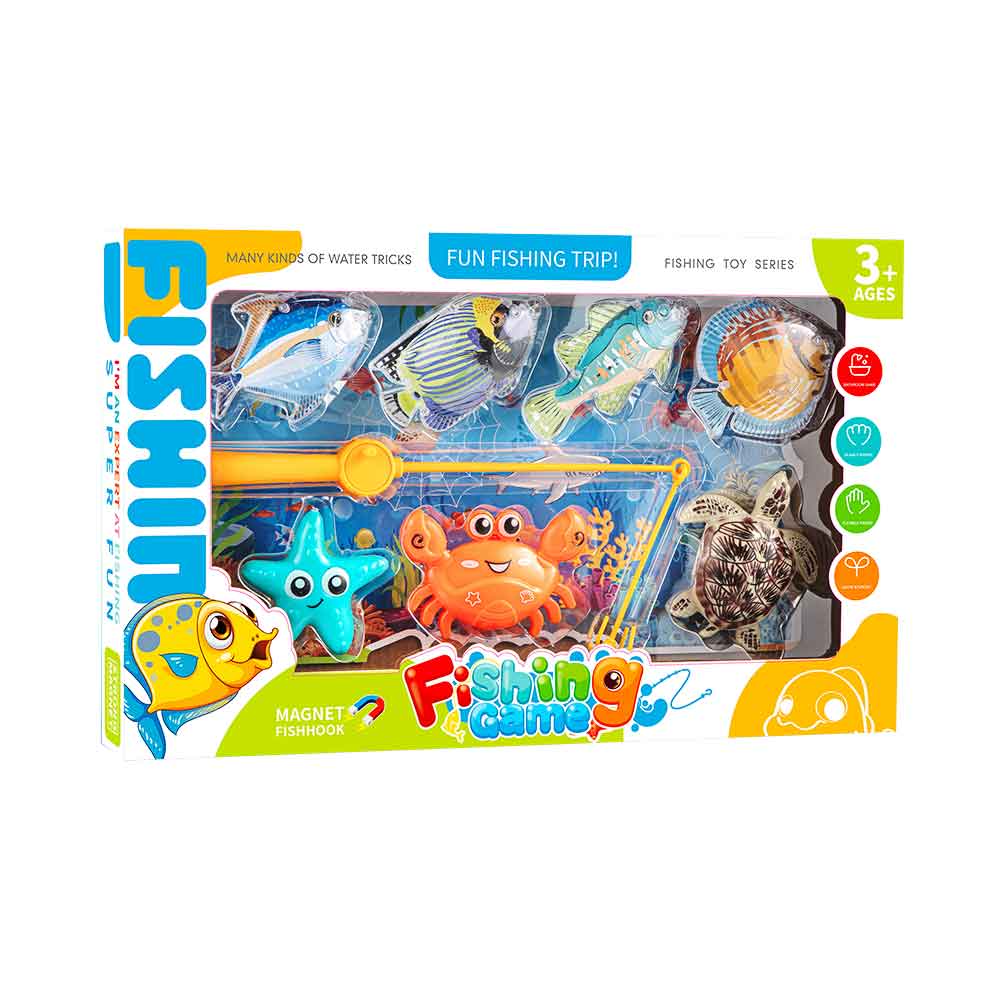 Dječja igra pecanja Fishing Game – magnetni set za kupanje i igru Model 01