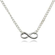 Ogrlica Infinite Chain - Srebrna KP1683