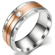 Prsten IN-17408 - Srebrna/zlatno ružičasta / 62mm KP17408