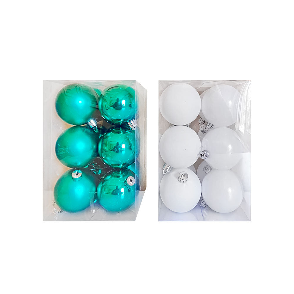 Kuglice 60cm srebrne ili plave Srebrna