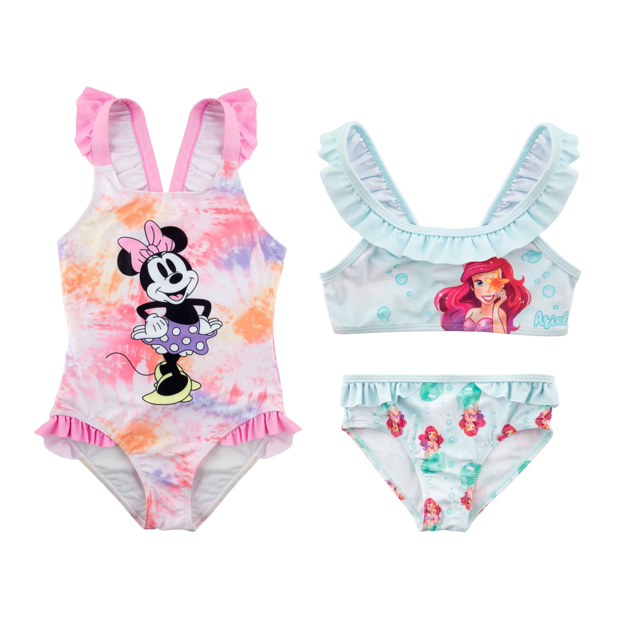 Kupaći kostim za cure Disney – Minnie i Ariel Ariel 122/128