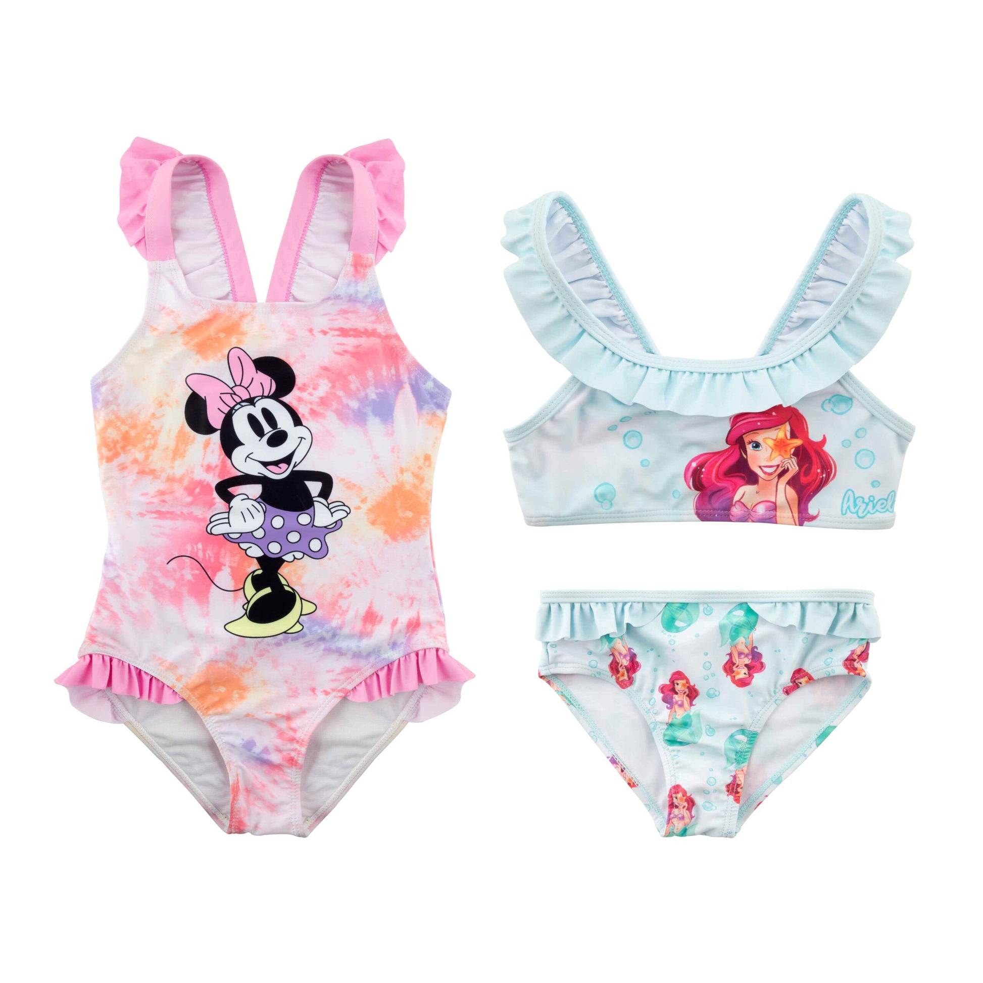 Kupaći kostim za cure Disney – Minnie i Ariel Minnie 98/104