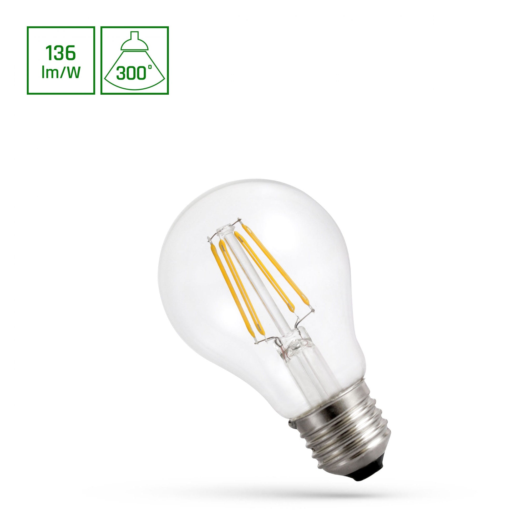 LED E-27 11W A67 2700K Spectrum Filament