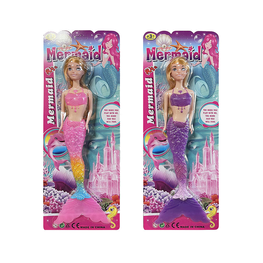 Lutka Sirena Mermaid 29 cm – Čarobna igračka za male sanjare Roza