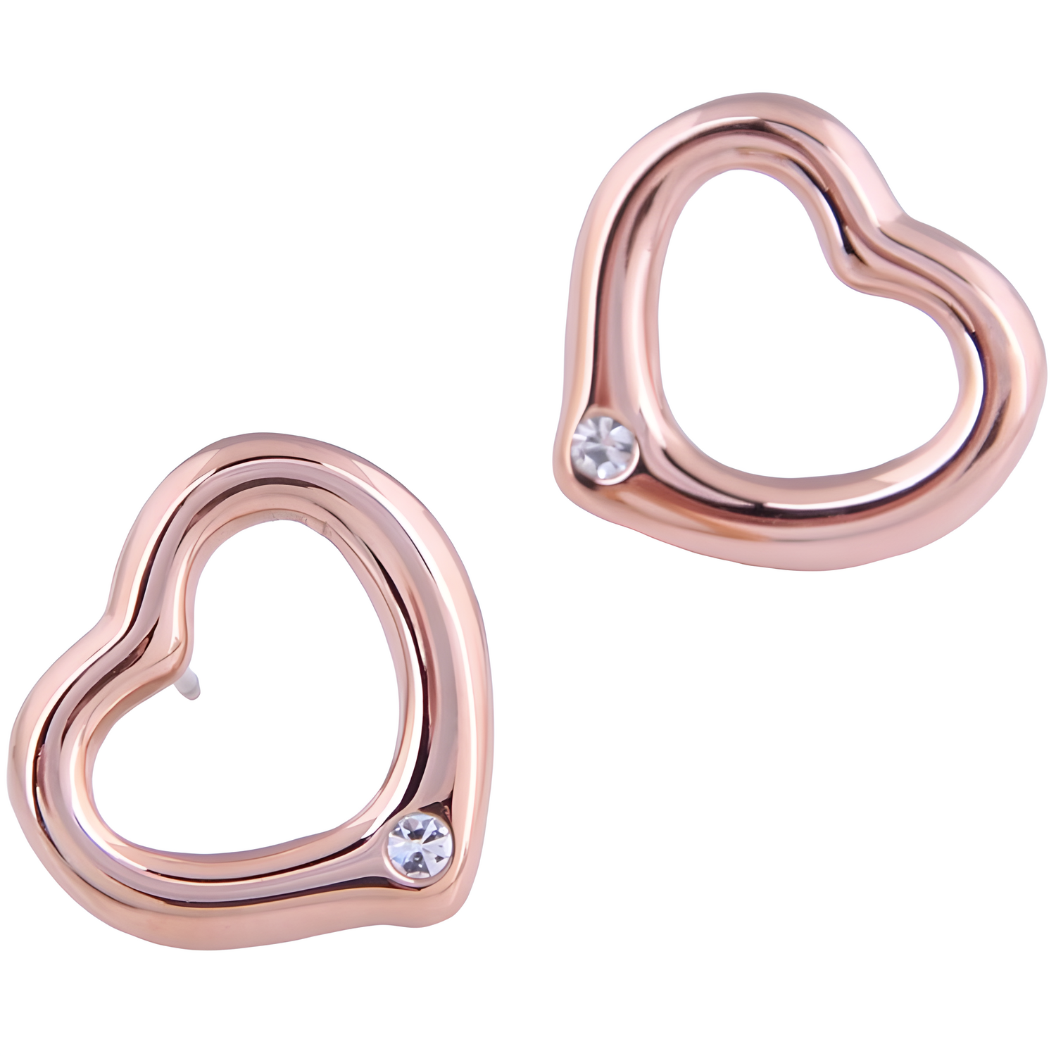 Naušnice PO-20995 - Zlatna / Ružičasta KP20995
