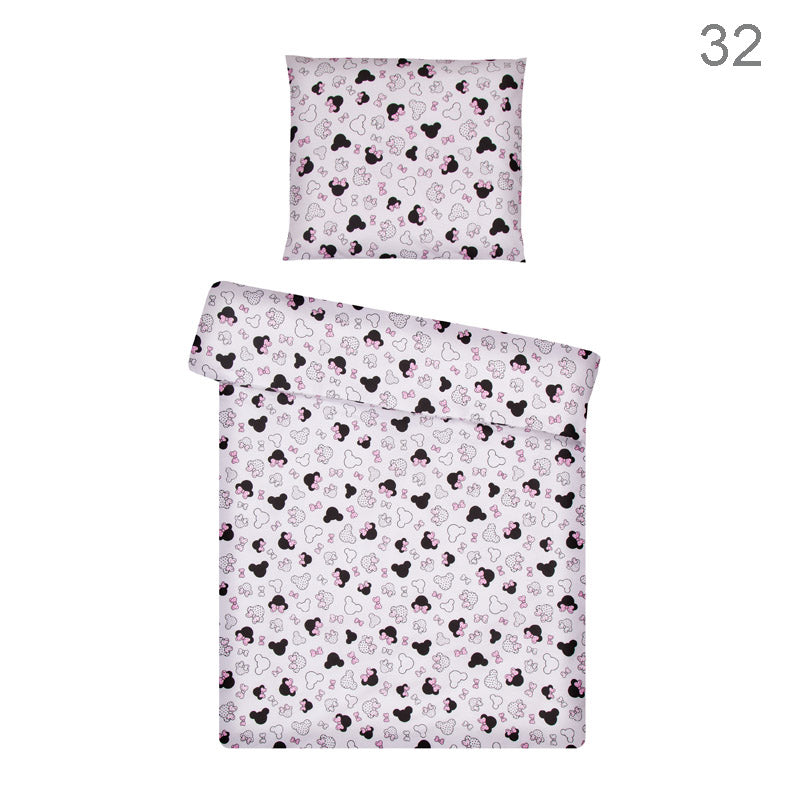 Posteljina set 2 elementa za krevet 160x80 cm uzorak-32