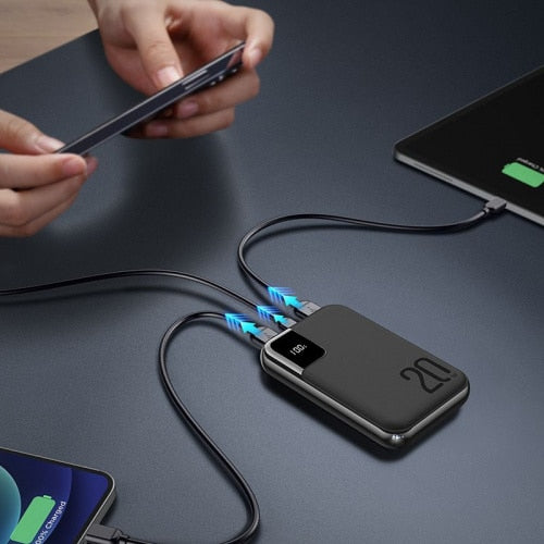 POWERBANK JOYROOM JR-QP190 MINI 20W 10000MAH CRNA