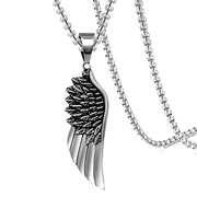 Ogrlica SI-33481 Wings - Srebrna KP33481